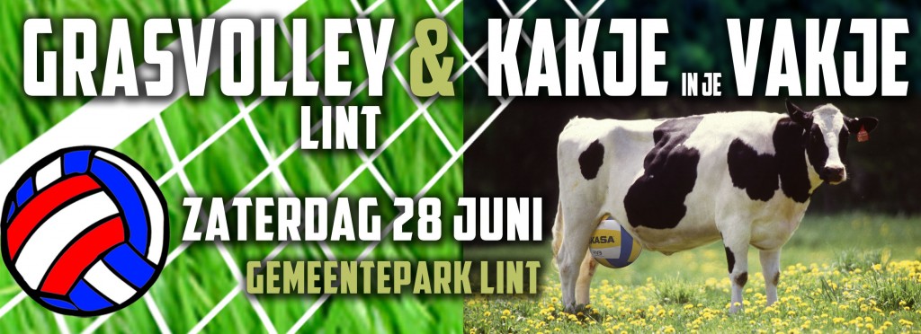 Grasvolley Lint + Kakje in Je Vakje